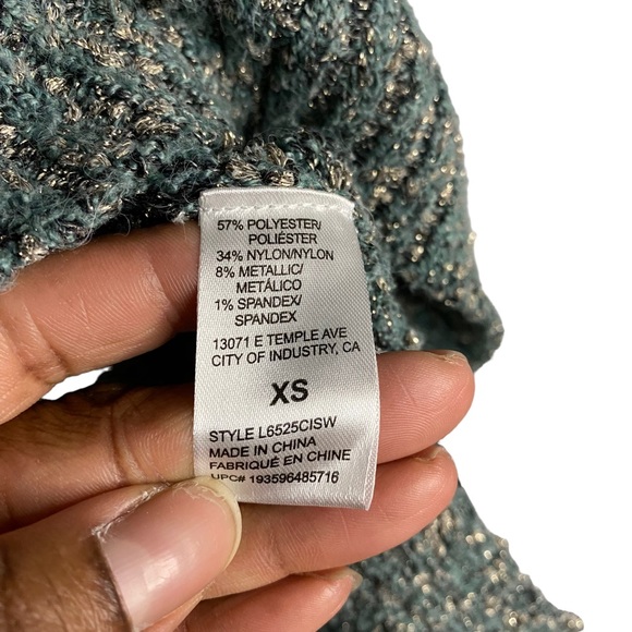 Wit & Wisdom Women's Jade Stone Mock Neck Knit Sweater - Picture 7 of 9